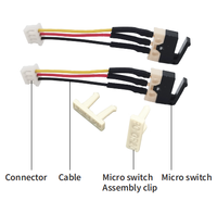 Micro-interrupteur RDEKONO à échange à chaud pour extracteur de poignée, conforme ROHS, pour sous-plateau