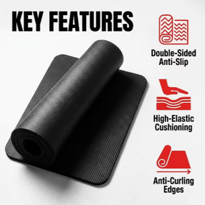 Colchoneta de Ejercicio Gruesa de 20 mm, Colchoneta de Entrenamiento de Alta Resistencia para Gimnasio y Fitness en Casa, para Ejercicios de Yoga, Sin Daños en las Articulaciones - Product Image 6