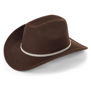 Nuevo Sombrero de Vaquero Unisex al por Mayor, 100% Cuero, con Logotipo Personalizado, Ala Ancha, Ajustable, para las Cuatro Estaciones - Product Image 2