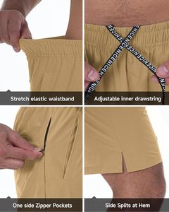 Pantalones Cortos Deportivos Transpirables para Hombre, para Correr, Gimnasio, Fitness, con Logotipo Personalizado, 5 Pulgadas, Casuales - Product Image 4