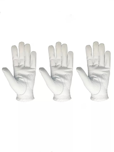 Gants de golf en cuir véritable de haute qualité, personnalisés, tissu doux et durable, respirant, léger, compression, antidérapant, pour hommes - Product Image 2