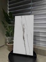 Carrelage en céramique ETERNAL WHITE de qualité supérieure, finition polie mate, revêtement mural et de sol de luxe, intérieur moderne, disponible à la vente