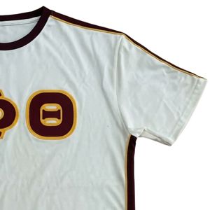 Camiseta Premium Blanca Iota Phi Theta, Color Marrón Grisáceo, Ropa Griega, Camiseta de Fraternidad, Estilo Casual, Corte Clásico - Product Image 5