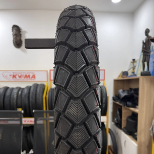 ยางมอเตอร์ไซค์ KUMA K527 รุ่นใหม่ ประสิทธิภาพสูง แบบไม่มียางใน ขนาด 110/90-16 รับประกัน 12 เดือน สำหรับขับขี่ออฟโรด 4PR/6PR/8PR ขายดี - Product Image 1