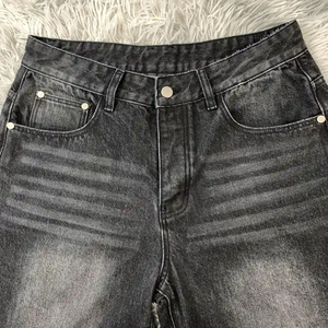 Pantalones Cortos de Mezclilla Transpirables Personalizados para Hombre, Diseño y Logotipo Personalizados de Alta Calidad, Diseño de Moda al por Mayor, Ropa de Verano para Hombre - Product Image 4