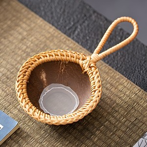 อุปกรณ์กรองแป้ง,ที่กรองชาทำจากหวายสำหรับดื่มชา - Product Image 5