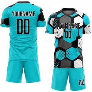 Fabricante de Camisetas de Fútbol Personalizadas, Diseña Tu Propia Camiseta Deportiva, 100% Poliéster, Secado Rápido y Transpirable, Nombres de Equipos Personalizados - Product Image 1