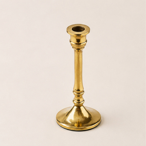 Creative Solid <b>Brass</b> Taper Candle <b>Holder</b> for Wedding Centerpieces Gold Metal <b>Candlestick</b> Stand for Minimalist Home Decor - Product Image 1