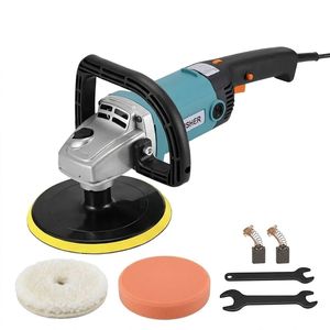 Industrial 1580W Electric <b>Car</b> <b>Polisher</b>, 6-Speed Rotary Polishing Machine, 6in Pad, Pure Copper Motor, Auto Body Detailing Tool - Product Image 3