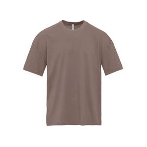 T-shirt col rond pour homme en coton épais 100 % - 250 g/m² - T-shirt uni en coton 100 % grande taille - T-shirts classiques - Product Image 4