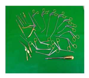 Vente en gros d'instruments FESS, ensemble d'instruments endoscopiques pour la chirurgie des sinus, instruments ORL en acier inoxydable, Salaar Industry - Product Image 1