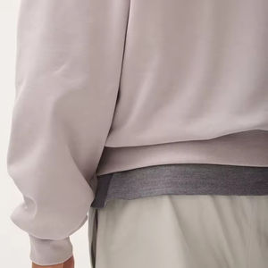 Sudaderas con Cremallera y Cuentas para Hombre, Diseño OEM/ODM, Bordado Personalizado, 100% Algodón, Alta Calidad, Fabricación al por Mayor - Product Image 6