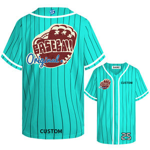 Factory Rate <b>Baseball</b> Uniform 100% Polyester Quick Dry 3D Embroidery Custom Team Name Front Logo Position <b>Baseball</b> Jersey Set - Product Image 3