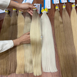 Premium Raw Vietnamese Colored Bulk <b>Hair</b> for <b>Braiding</b> No Weft Double Drawn Cuticle Aligned Wholesale Supplier - Product Image 4