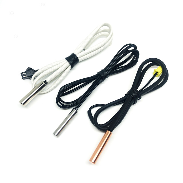 MF58 NTC 10K Thermistor Temperature Sensor High Temperature 1% Accuracy 3950 Probe Operating Temp 0-600C