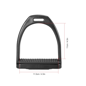 ARMANDIOUS INDUSTRY - Estribos de Seguridad para Caballos, Ligeros, Negros, de Liberación Rápida, Estabilidad, Aluminio, Acero Inoxidable - Product Image 6