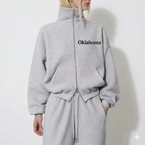 Classic Cotton Fleece Women Tracksuit Set Zip Hoodie and Sweatpants Women Casual Tracksuit Set Fleece Hoodie Sweatsuit - Product Image 1