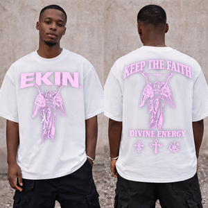 Camiseta Personalizada para Hombre, 360 Gramos, Franela Ecológica 100% Algodón, Estilo Vintage, Lavado Ácido, Corte Recortado, Desgastada, con Serigrafía, Bajo sin Rematar y Pedrería - Product Image 5