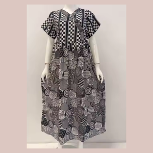 Vestidos Kimono Casuales para Mujer de Chrysanta, cómodos para usar diariamente, hechos de tela de rayón transpirable - Product Image 4