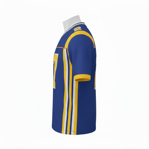 Camiseta de Fútbol Americano Personalizada con Rayas Estampadas/Cosidas 100% Poliéster, Color Personalizado, Impresión Digital Económica - Product Image 5