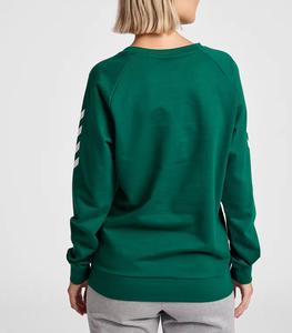 High Quality OEM Breathable Plus Size Pullover Plain Dyed Plush Blank <b>Jogger</b> <b>White</b> Crewneck Cotton Custom Hoodie Sweatshirt - Product Image 4