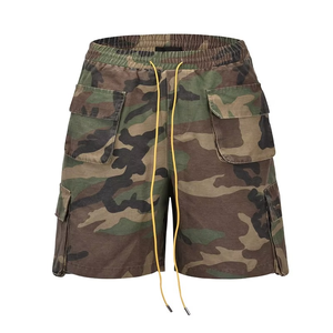 OEM Factory Men's Sporty Quick Dry Tactical Pants Outdoor Cargo Shorts with Multi-Pockets Made From Worsted Fabric - Product Image 2