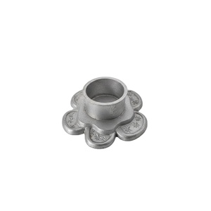 Support de bougie élégant en aluminium à une seule bougie conique pour la décoration de la maison, les centres de table de mariage, la décoration d'hôtel - Product Image 2