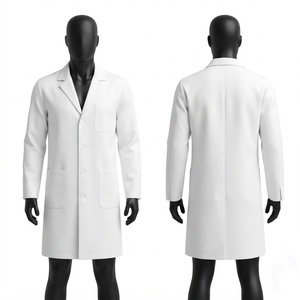 Sales Blackhardson White Lab <b>Coat</b> 200 GSM Premium Cotton Polyester Blend Soft Breathable Durable Easy Care Smooth Finish <b>Long</b> - Product Image 1