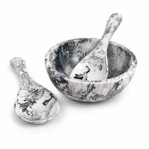 Tazón Clásico de Resina Pulida Hecho a Mano, Ecológico, para Servir en Bodas, Centro de Mesa, Decoración del Hogar - Product Image 6