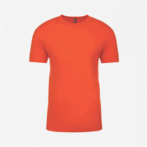 T-shirts à col rond couleur orange, vêtements de travail NL6210, Next Level Apparel, t-shirts unisexes CVC, t-shirts unisexes en tissu tri-blend - Product Image 3