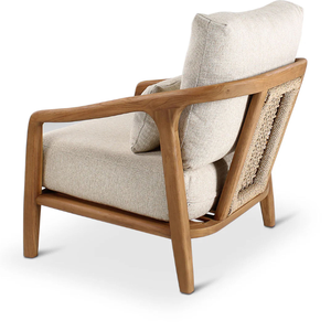 Outdoor <b>Garden</b> <b>Sets</b> with Solid Teak Wood Frame Smooth Surface Slatted Construction and Natural Wood Grain Finish - Product Image 4