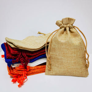 Eco Friendly Jute Return Gift <b>Pouches</b> – Handmade <b>Drawstring</b> Gift Bags for Wedding, Birthday, Party and Corporate Gifts Wholesale - Product Image 5