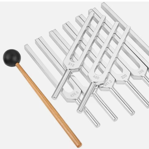 Juego de 8 Diapasones para Terapia de Sonido, Equilibrio, Sanación del ADN, Instrumento Musical - Product Image 2