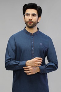 Shalwar Kameez pour hommes, vêtements traditionnels élégants, tissu doux de qualité supérieure, design confortable, adapté pour l'Aïd, les mariages et l'usage quotidien - Product Image 5
