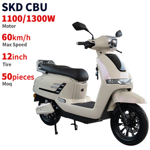 Moto électrique tendance CKD SKD 12 pouces 1100/1300W, vitesse maximale 60 km/h, nouveau modèle, prix usine, cyclomoteur électrique pour adultes - Product Image 3