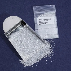 Diamants de laboratoire taille brillant rond de 4,2 mm à 6,5 mm, clarté VVS VS, CVD HPHT, lot de diamants en vrac pour la fabrication de bijoux fins - Product Image 2