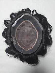 Peluca de Cabello Humano Mono de Primera Calidad Austrian Taz Hair Bangladesh con Estilos Naturales y Ondas Profundas - Product Image 4