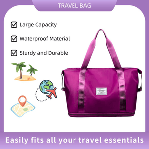 Zaino da Viaggio di Grande Capacità, Impermeabile e Resistente all'Usura, Borsa da Spiaggia Portatile - Product Image 5