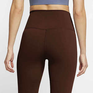 High Quality Stretch Breathable Knitted <b>Seamless</b> <b>Leggings</b> High Waist Solid Color Full Length <b>Leggings</b> - Product Image 3