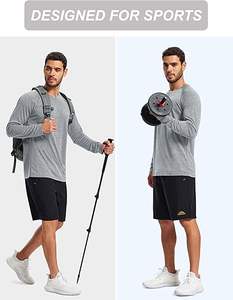 Camisetas de Pesca de Manga Larga de Alta Calidad para Hombre, Protección Solar UV UPF 50+, Absorción de Humedad - Product Image 6