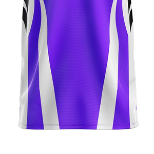 Fabricant de maillots de basket-ball personnalisés en polyester, technique de sublimation, style antique, séchage rapide, respirant, grandes tailles - Product Image 3