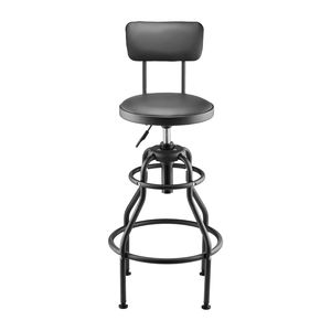Sgabello da Lavoro Pneumatico da 300 Libbre per Garage, Altezza Regolabile, Sedile con Ruote e Schienale Girevole a 360 Gradi - Product Image 1