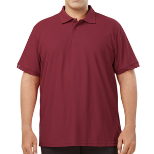 Camisa de Punto Personalizable OEM ODM para Hombre, Talla Grande, Transpirable, Informal, Lisa, 180g, Spandex/Algodón, Cuello Redondo, Botones - Product Image 1