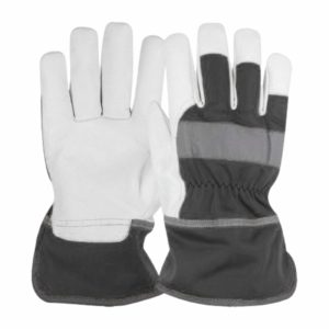 Gants de sécurité en cuir de vachette grainé de haute performance, doux, confortables, résistants à la chaleur et aux étincelles, pour le travail et la soudure - Product Image 6