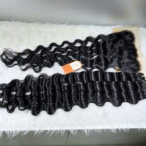 วิกผมดิบ100% แบบเต็มตัวจากเวียดนามผมดิบแบบผสมผมลอนแบบหลวมจากเวียดนาม - Product Image 4