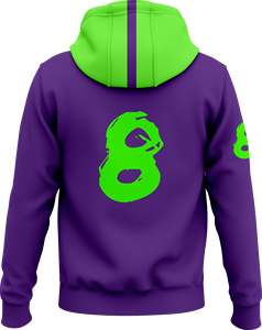 Sudadera con Cremallera Demonz Rvoboyz para Hombre, Estampado por Sublimación, Estilo Hip Hop, Felpa de Poliéster/Algodón, Secado Rápido, Transpirable, Corte Regular - Product Image 4