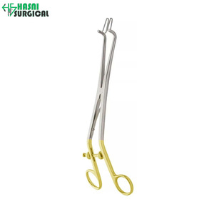 Spéculum endocervical Kogan de qualité professionnelle avec manche doré déporté – Instruments de gynécologie - Product Image 4