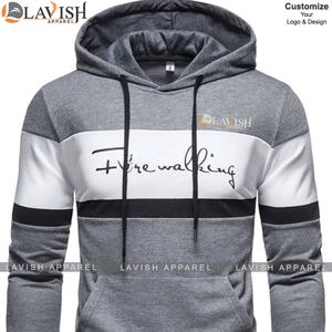 เสื้อฮู้ดผู้ชายไซส์ใหญ่ แขนยาว ผ้าฟลีซ คุณภาพสูง ไม่หด ไม่ยับ ระบายอากาศได้ดี เป็นมิตรกับสิ่งแวดล้อม สำหรับฤดูหนาว แบบสั่งทำ - Product Image 5