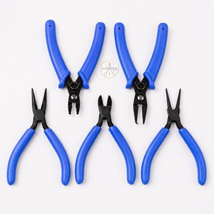 Luminex Jewelry Pliers Set Orange Handle Steel <b>Precision</b> <b>Tools</b> for DIY Jewelry Making - Product Image 4