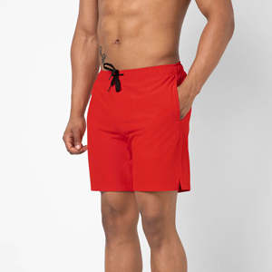 Custom High Quality Men's Solid Oversize Double Knee Breathable Eco-Friendly Canvas Gym Running Quick Dry High Cargo Shorts - Product Image 2